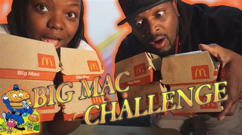 Big Mac Challenge VcLipz 4 - YouTube