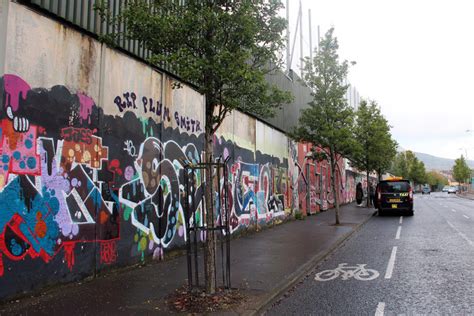 The Peace Wall Belfast in Northern Ireland | Sparkles and Shoes