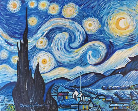 Starry, Starry Night, Starry Night Sky Print, Vincent Van Gogh Giclee ...