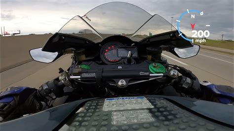 Kawasaki Ninja H2 200 MPH / 322 KMH Top Speed (GPS Verified) - YouTube