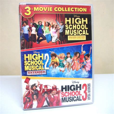 Disney High School Musical 3 Movie Collection DVD set sealed new encore ...