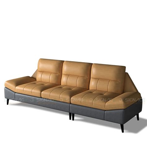 Modern Leather Sofa Set DA-SOF-1101-01-02 - DesignAge