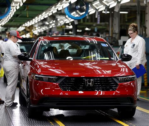 New Honda Accord Enters Production at Marysville, Continuing Four ...