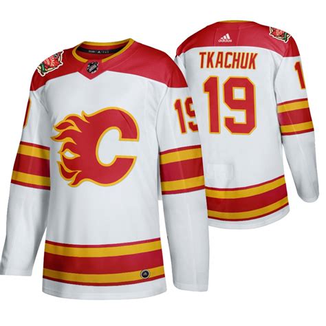 Men's Calgary Flames #19 Matthew Tkachuk 2019 Heritage Classic ...