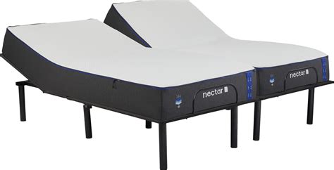 Nectar Classic Split King Mattress with RTG Sleep 2000 Adjustable Base ...