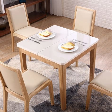 Venta al por mayor mesas pequeñas de madera para comedor-Compre online ...