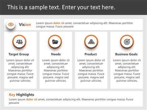 Product Vision Board Template | Vision board template, Powerpoint ...