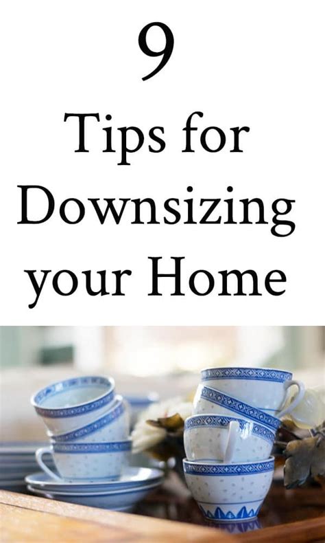 10 Downsizing Tips for Your Home · Nourish and Nestle