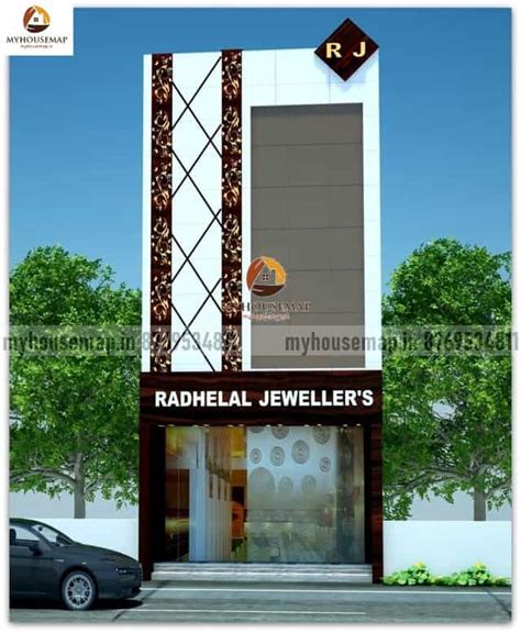 Acp Sheet Front Elevation Design For Shop