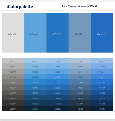 53 Latest Color Schemes with Royal Blue And Cadet Blue Color tone ...