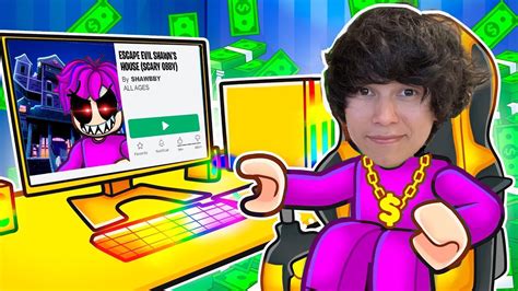 MAKE ROBLOX GAMES TO BECOME RICH AND FAMOUS - YouTube