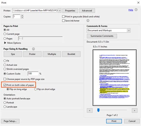 Print double-sided | Adobe Acrobat, Reader