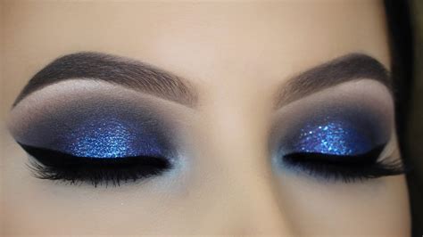 Dark Blue Smokey Eye Makeup Tutorial | Saubhaya Makeup