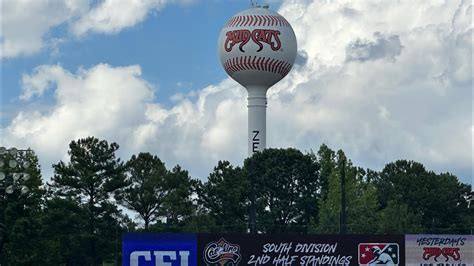 Carolina Mudcats Baseball & Five County Stadium, Zebulon NC. - YouTube