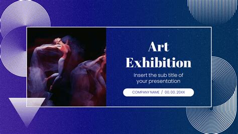 Art Exhibition Free PowerPoint Template and Google Slides Theme