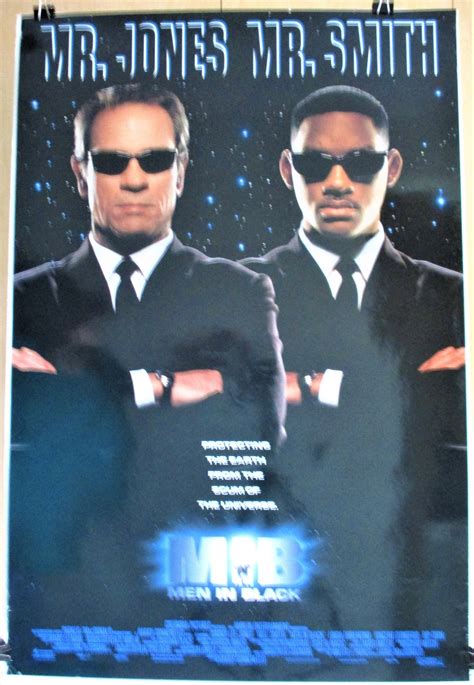 MEN IN BLACK, 1997 Original 27x40 Movie Poster, Will Smith, Tommy Lee ...