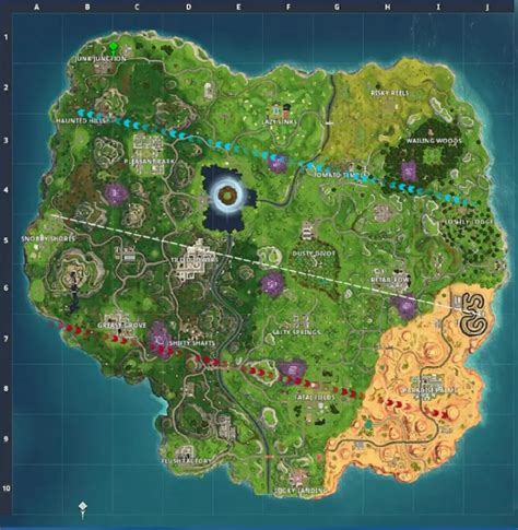 Fortnite Season 6 Map, 1st Week Changes