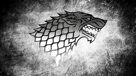 Gray animal illsutraion, sigils, House Stark HD wallpaper | Wallpaper Flare