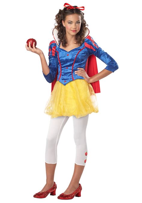 Tween Sassy Snow White Costume