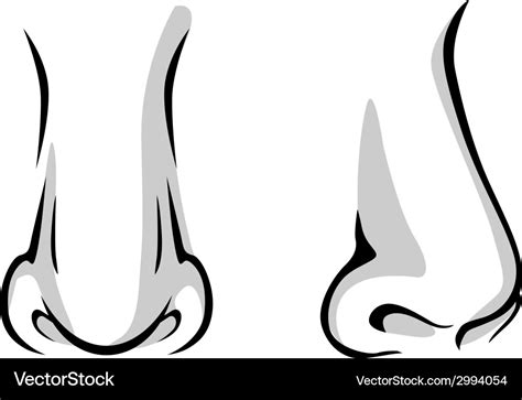 Nose Royalty Free Vector Image - VectorStock