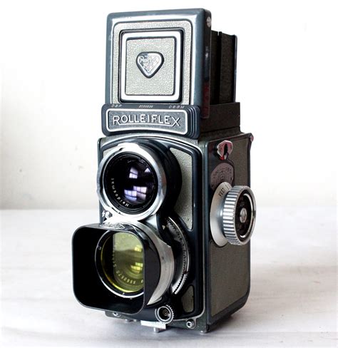 Rolleiflex Baby Grey 4×4 Twin Lens Reflex Camera (TLR) Model K5 1957 ...