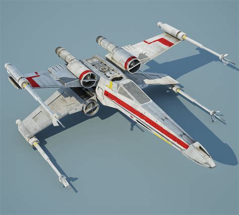 New X-wing with R2-D2 | 3D Modeling, Games and Digital Art Lessons ...