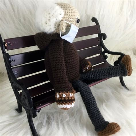 Crochet Bernie Sanders Doll With Chair-Bernie Sanders Crochet | Etsy