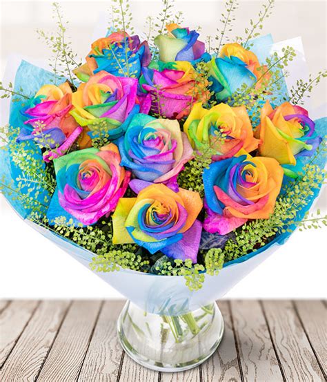 Rainbow Flowers Bouquet