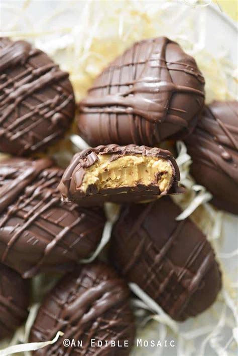 Easy 3-Ingredient Chocolate Peanut Butter Eggs Recipe (Reese’s Peanut ...