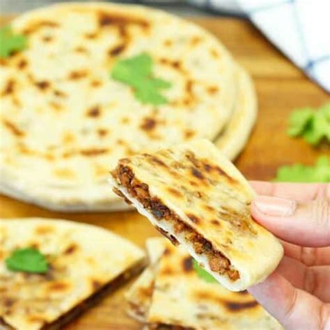 Homemade Chicken Keema Paratha Recipe | El Mundo Eats