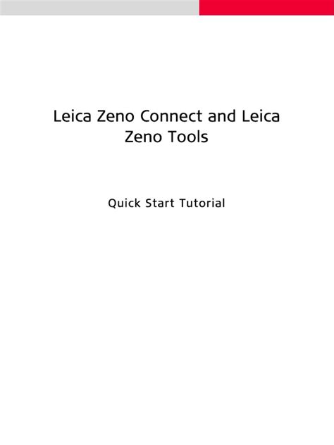 Zeno Quick Start Tutorial - Zeno Connect and Zeno Tools | PDF ...