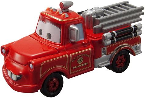 Tomica Disney C-35 CARS Mater TOON RESCUE SQUAD Fire Engines Diecast ...