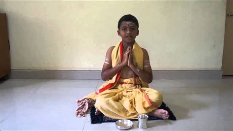 Sandhyavandanam by Pranav - YouTube