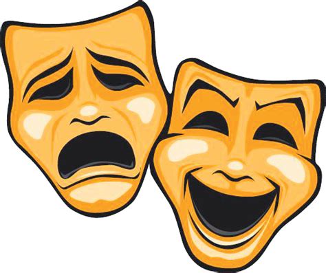 Transparent Drama Clipart Theater Mask Png Free Transparent Clipart ...