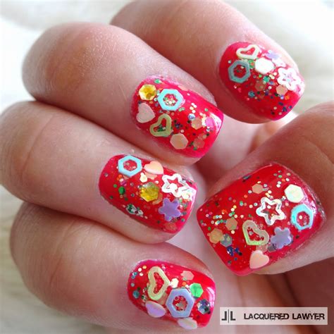 Lacquered Lawyer | Nail Art Blog: Confetti Nail Art