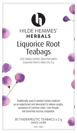 Liquorice Root - 30 Teabags - Hilde Hemmes' Herbals