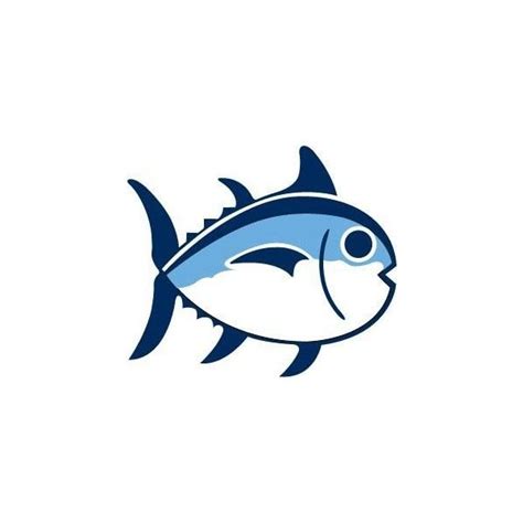 Southern Tide Fish Vinyl Sticker Decal 4"X4" ($4.90) liked on Polyvore ...