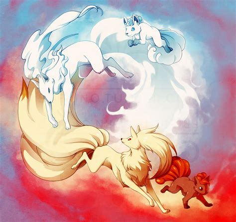 Vulpix and Ninetails and Alolan Vulpix and Ninetails - one of the best ...