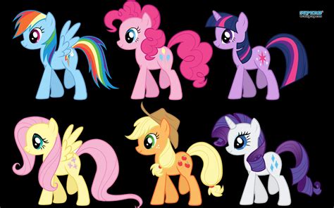 Mane 6 Wallpaper - My Little Pony Friendship is Magic Wallpaper ...