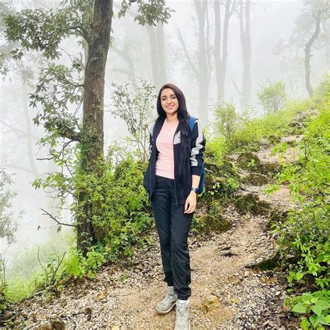 IPS Anu Beniwal on Instagram: "Trekking to Naag Mandir! 😇🇮🇳 ...