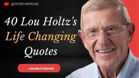 Lou Holtz Motivational Speech | Lou Holtz Quotes On Leadership | Top 40 ...