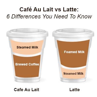 Café Au Lait vs Latte: 6 Differences You Need To Know