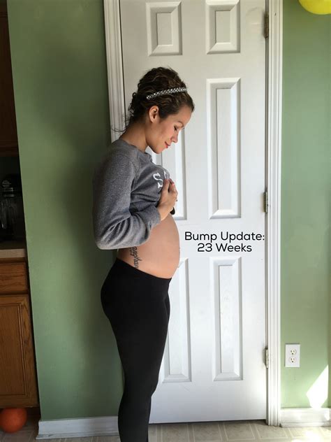 PREGNANCY: 23 Weeks Bump Update - Diary of a Fit Mommy