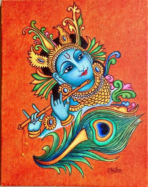 Kerala Mural Painting Kerala Mural Krishna Painting | Images and Photos ...