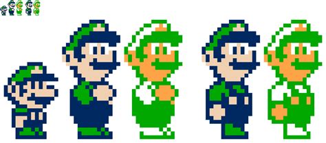 8-Bit SMW Beta Luigi by leeseongjae620 on DeviantArt