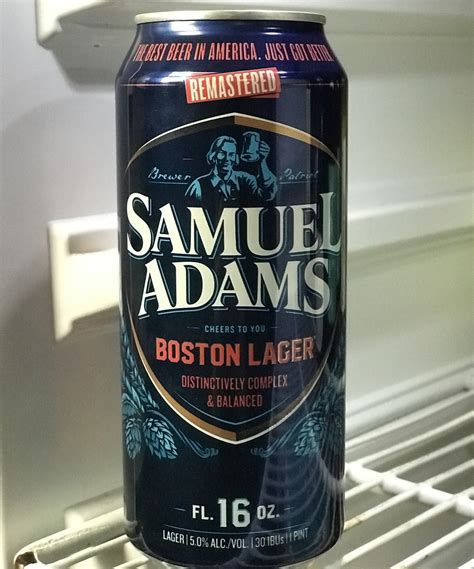 Samuel Adams Beer Cans