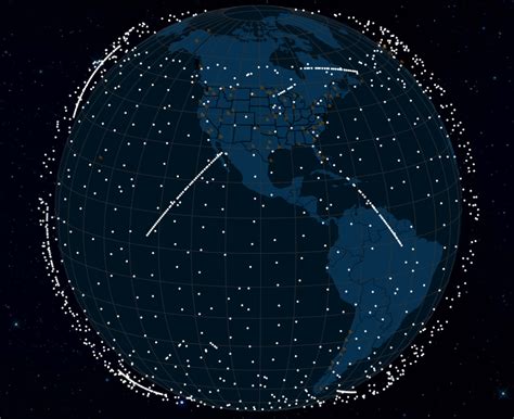 Starlink Tracker Map