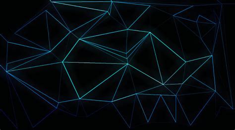 3840x1600 Blue Abstract Shape Neon Lines 3840x1600 Resolution Wallpaper ...