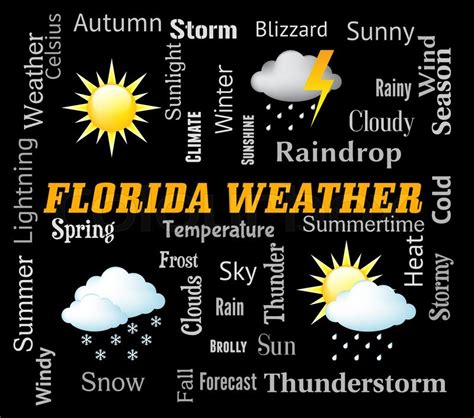 Florida Weather Representing ... | Stock image | Colourbox