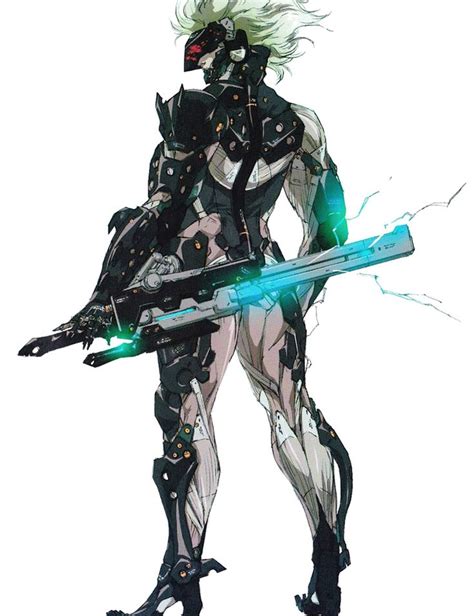 Raiden Backside Concept Art - Metal Gear Rising: Revengeance Art ...